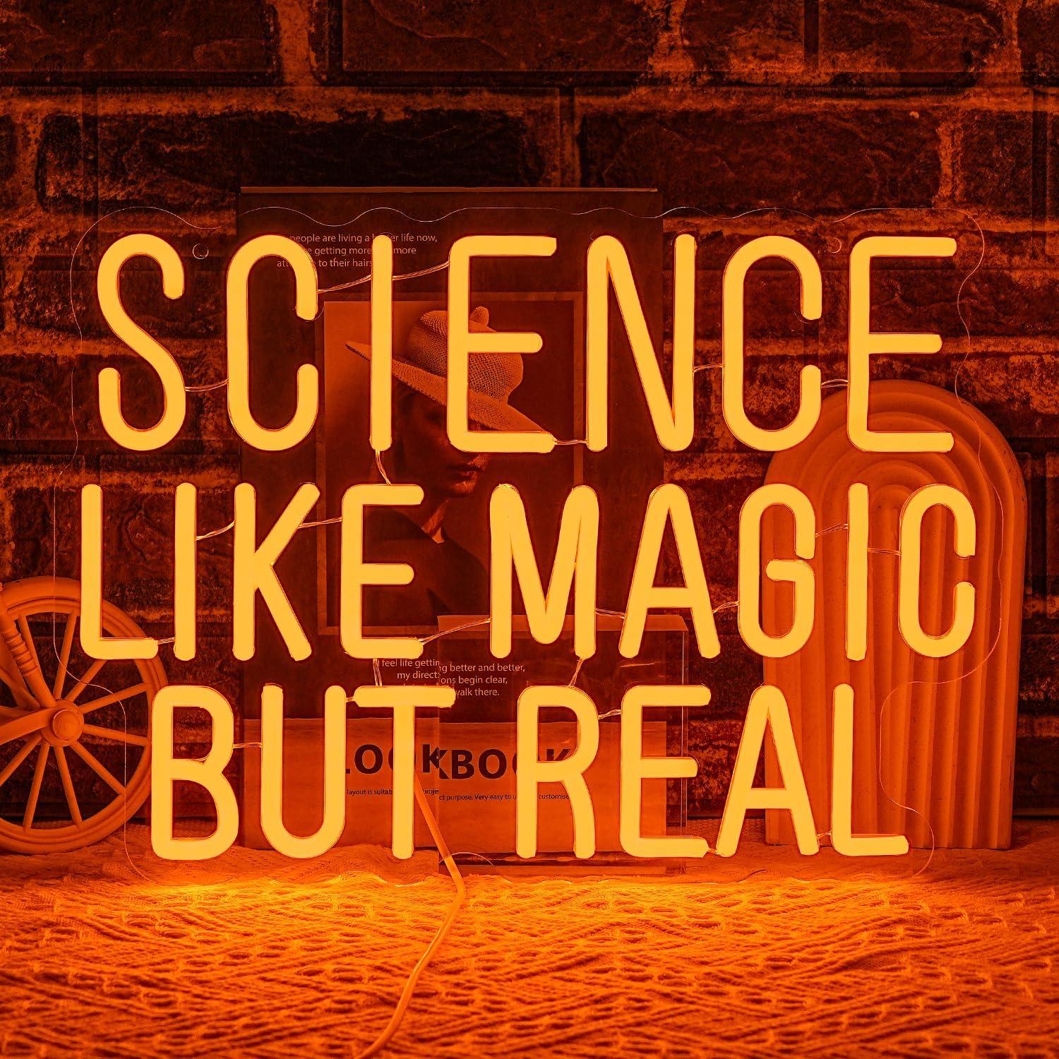 Science Hobbyist - Wissenschaft wie Magie, aber echt: Neon-Schild,