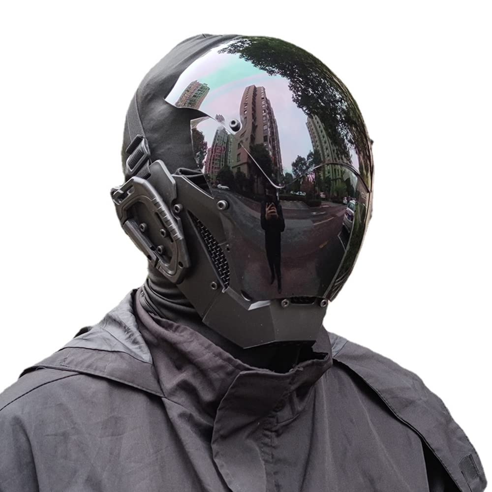 Science Toy - JAUPTO Cyberpunk-Maske für Cosplay, Futuristisches Cooles