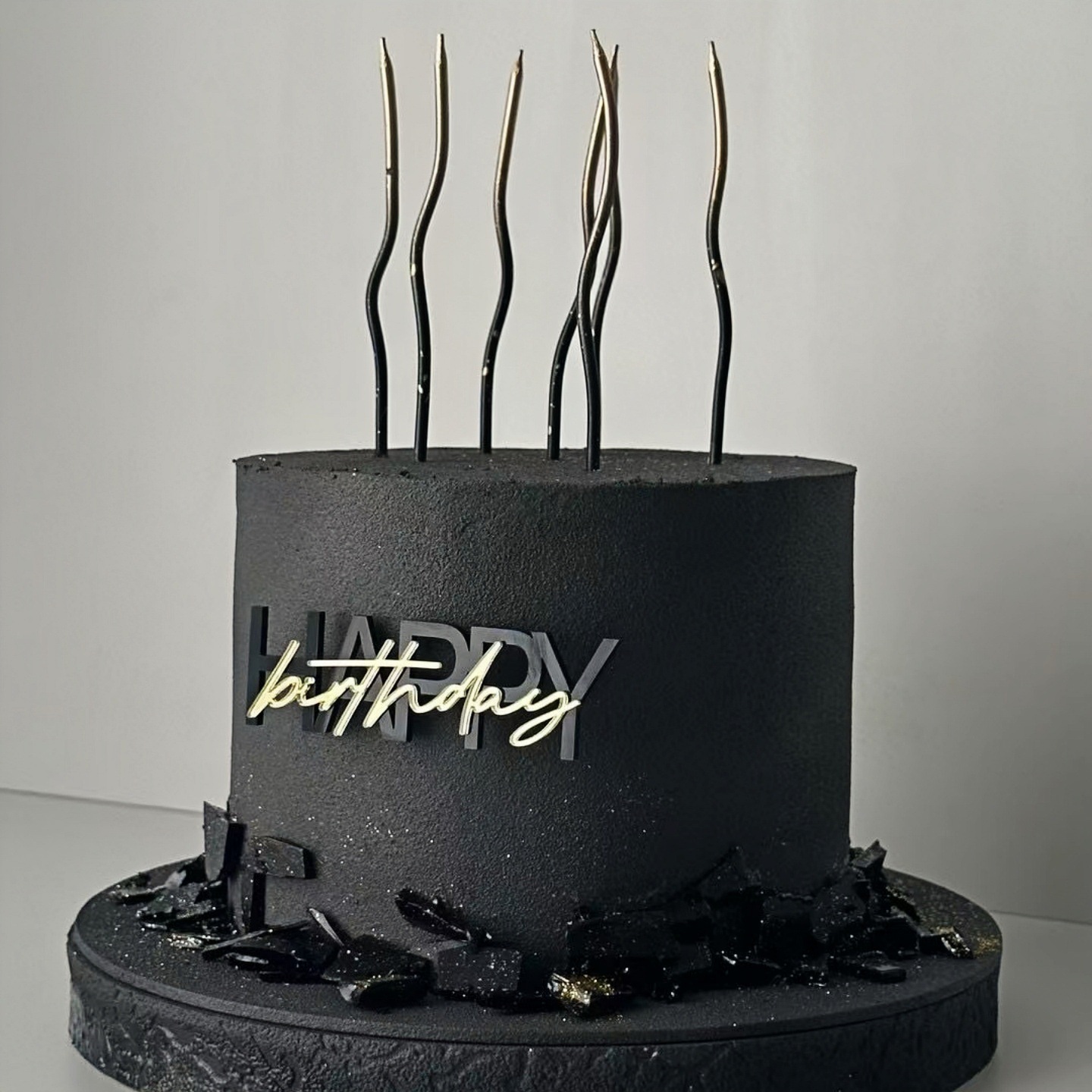 Science Of Happiness - Schwarz Gold Alles Gute zum Geburtstag