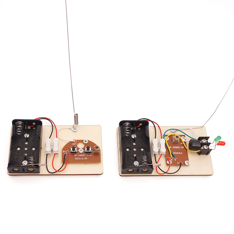Science Hobbyist - Spaßiges DIY-Telegraphen-Bausatz Elektronisches Wissenschafts-Kit MINT-Bildung Physik-Experiment