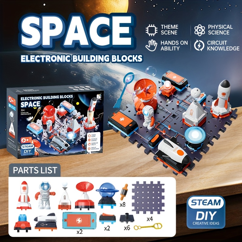 Science Toy - SCIENCE HORSE elektronische Bausteine, Modellbausätze für