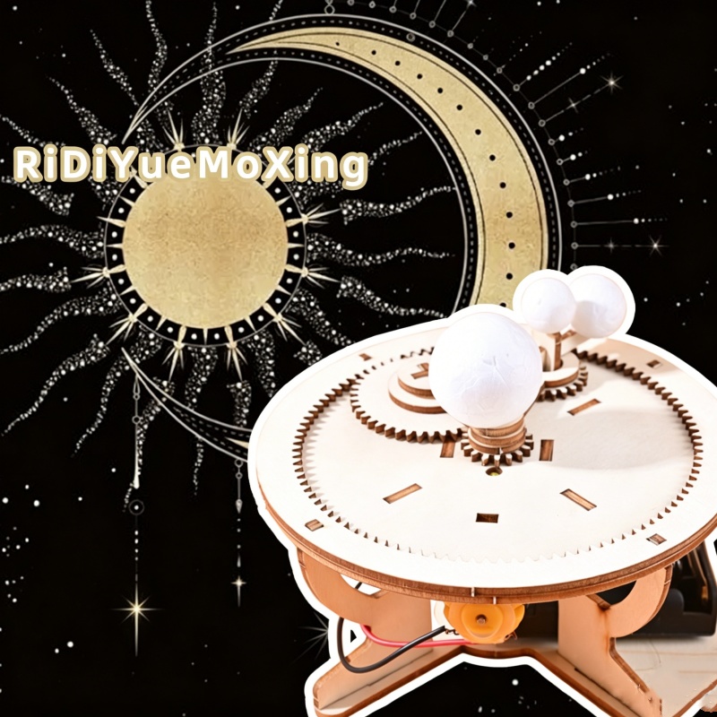 Science And Hobby - ﻿ Hölzernes Sonnensystem Mechanisches Modell DIY