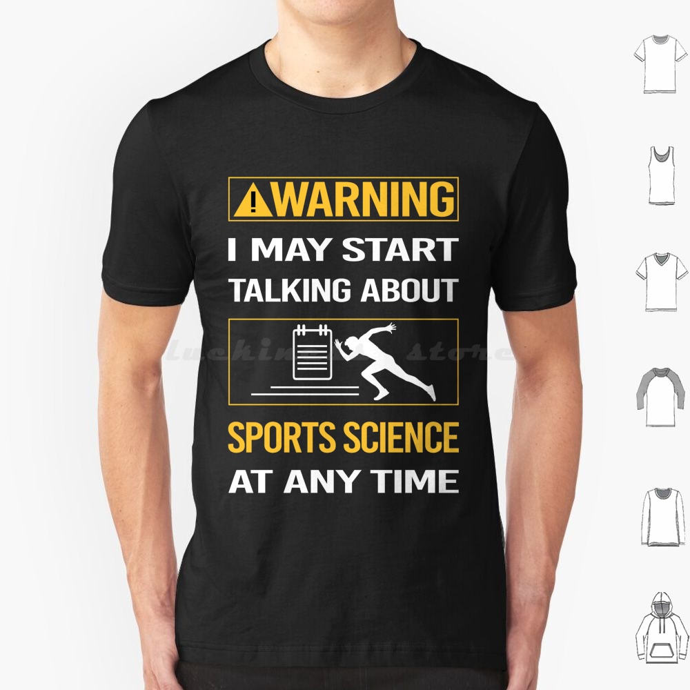 Science And Hobby - Lustiges Warnsport-Wissenschafts-T-Shirt aus Baumwolle für Männer