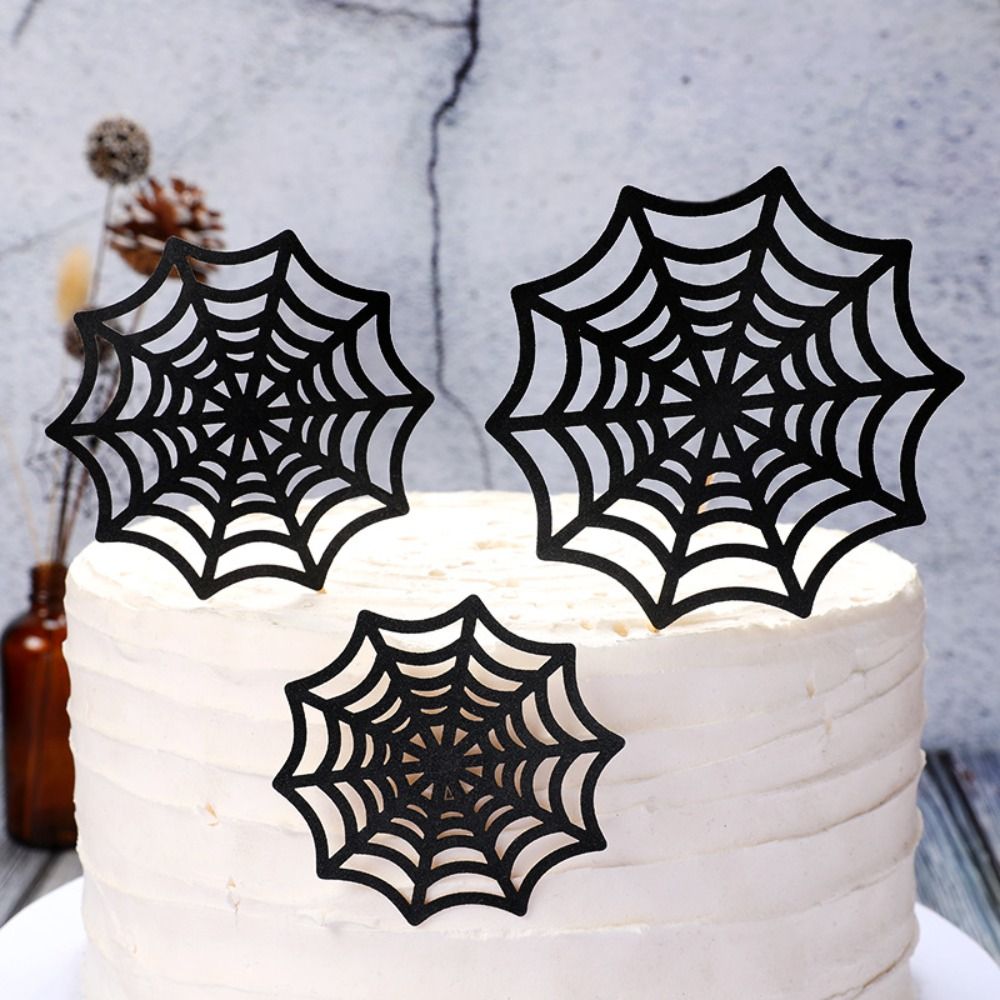 Science Of Happiness - Papier Spinnennetz Kuchen Topper Spinne Lustige