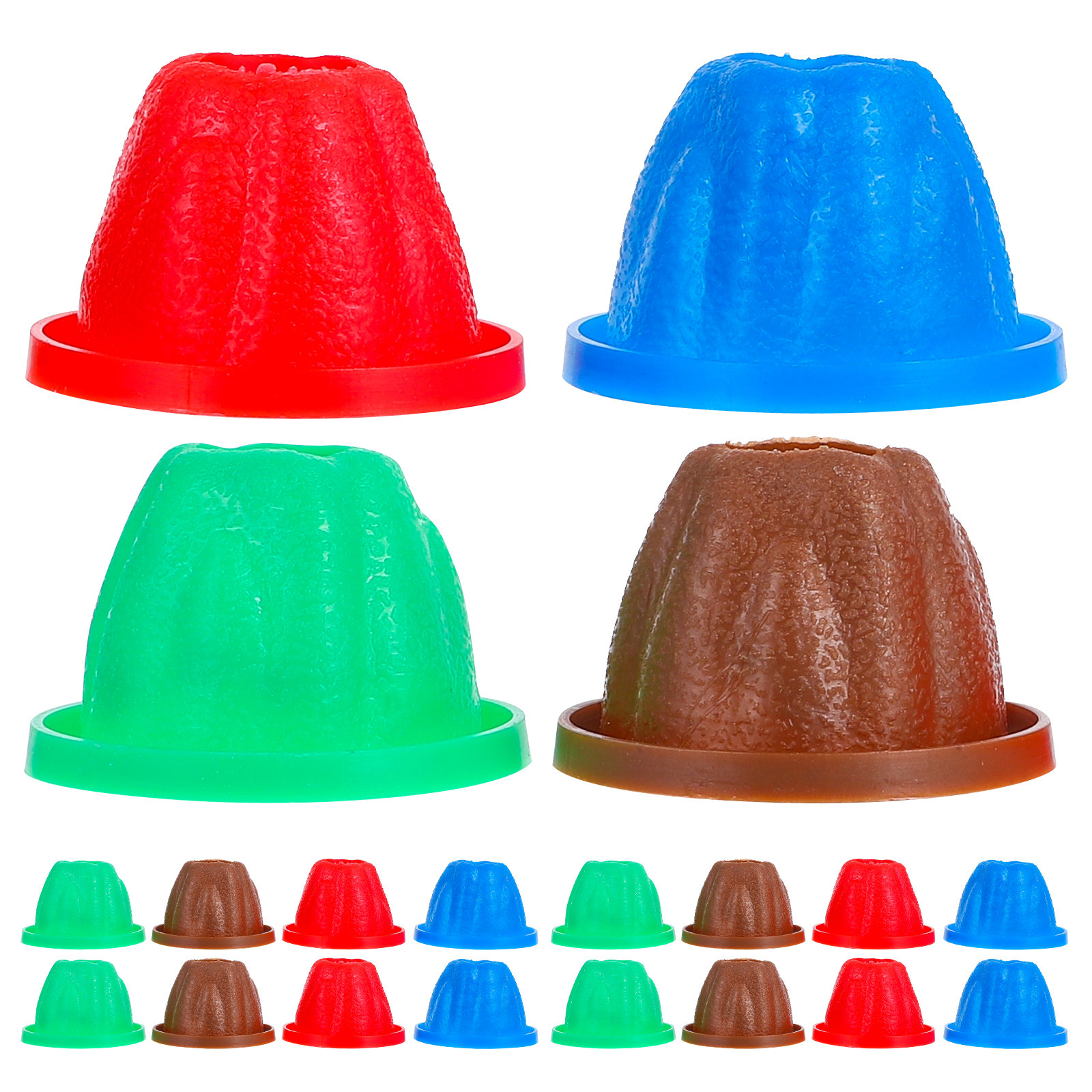 Volcano Kit Eruption - Vulkan-Eruptionen DIY Plastik-Vulkan-Wissenschaftsexperiment-Set Realistische Farben Lehrreiches