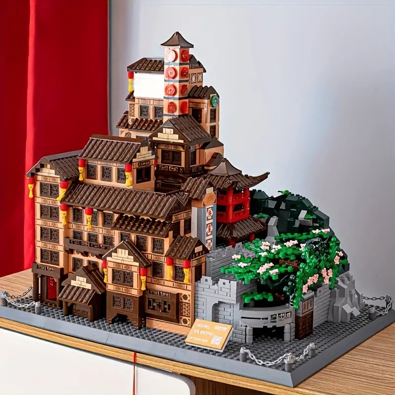 Solar System Orrery - 3687-teiliges Hongyao-Höhlenbaustein-Set – gemischte Farben, verbessert