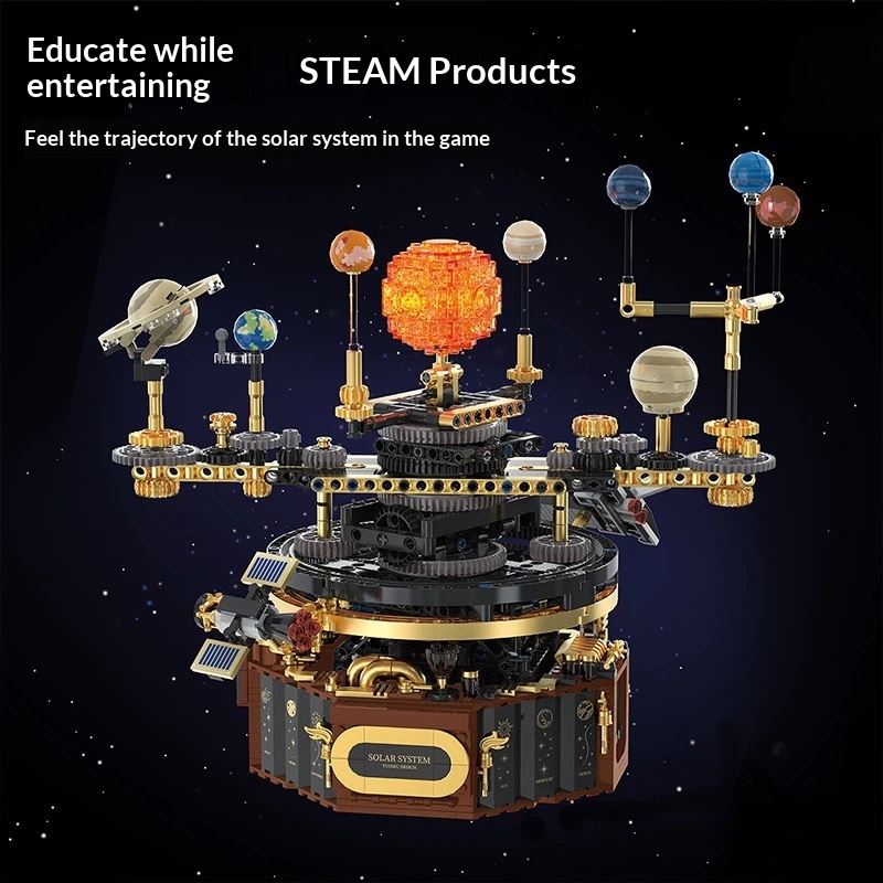 Solar System Orrery - Tuomu T2004 Elektrisches Solarsystem Orrery Bausteine