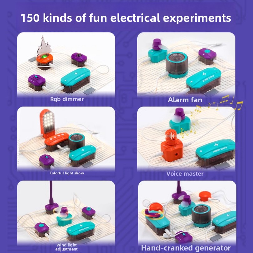Schaltung Experiment Bausteine – Science Toys Diy Bewertung und Preis