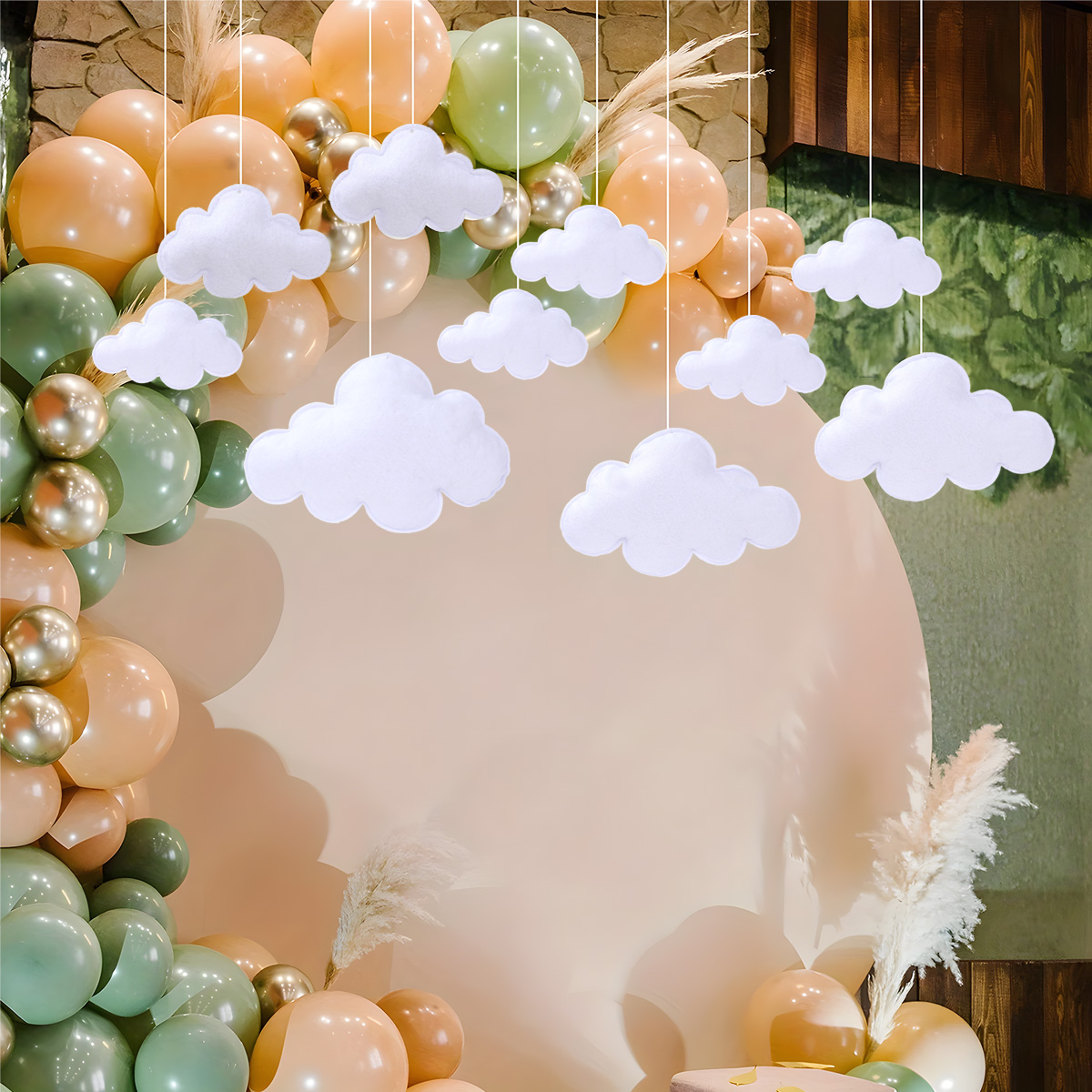 3D-Filz-Wolken-Anhänger zum Au – Science Of Happiness Bewertung und Preis