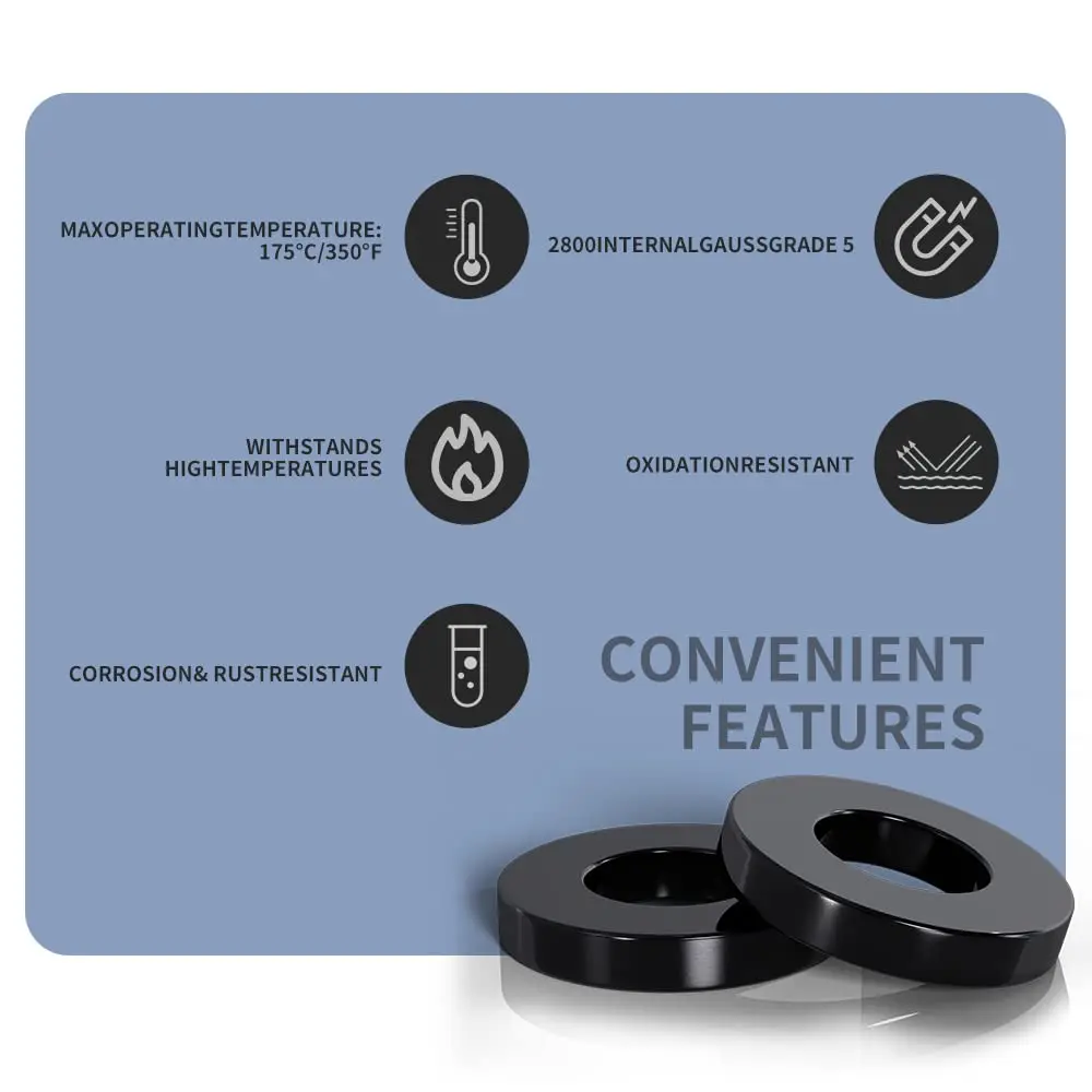 D45-100 mm Ferrit-Ringmagnet,  – Science And Hobby Bewertung und Preis