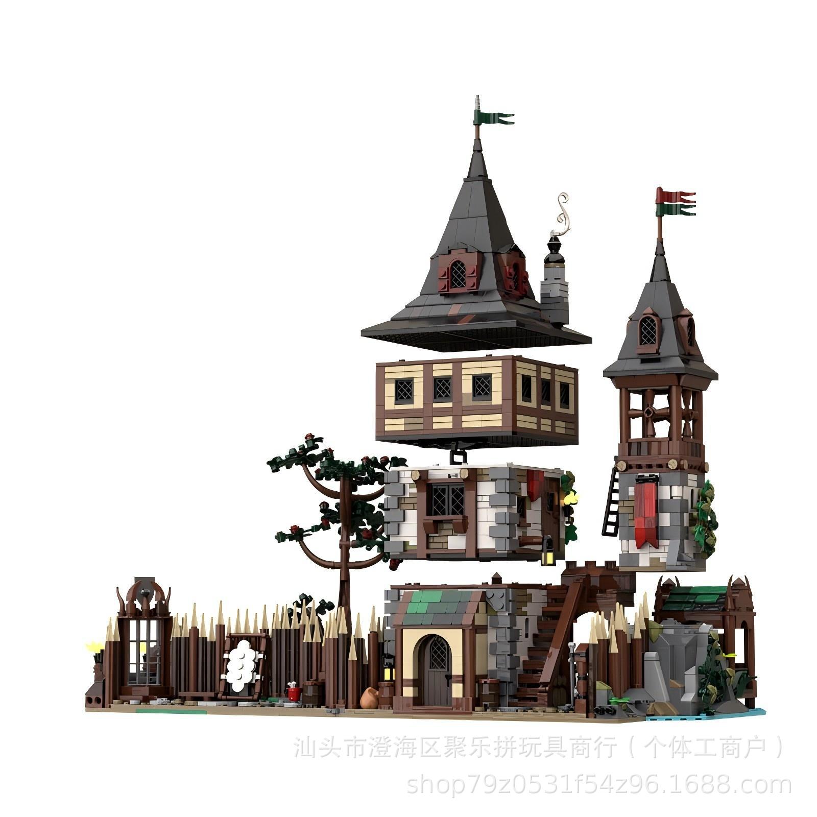 MOC Bär König Schloss Mosaik B – Science And Hobby Bewertung und Preis