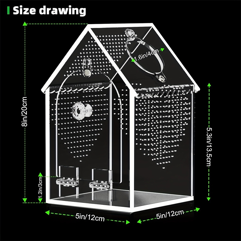 Transparente Acryl-Insektenbox – Science Hobbyist Bewertung und Preis
