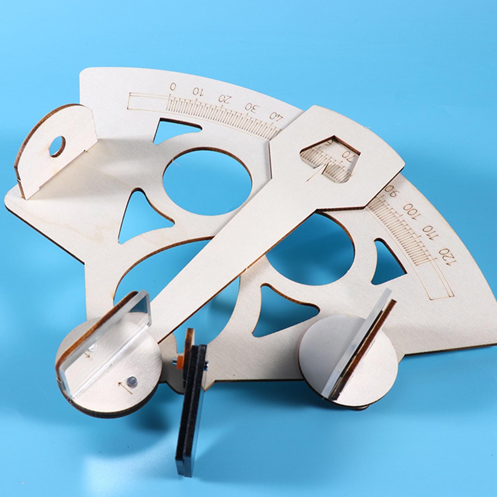 Hölzernes DIY Seemanns-Sextant – Science Max Bewertung und Preis
