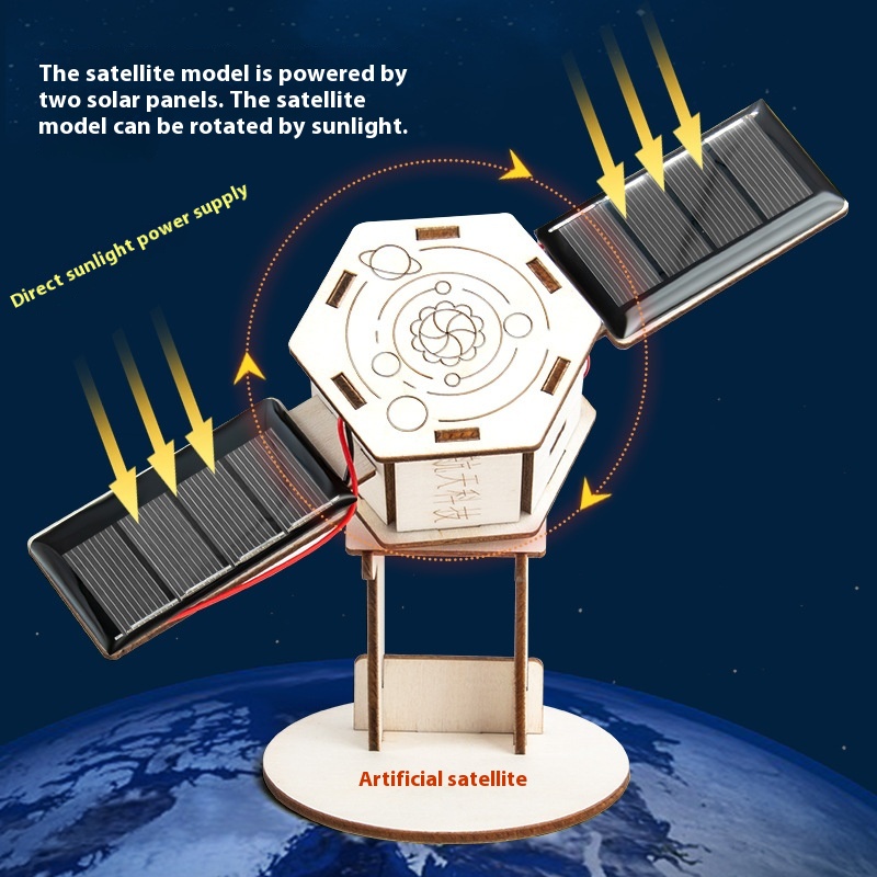 DIY Solar Satellite Künstliche – Science Project Bewertung und Preis