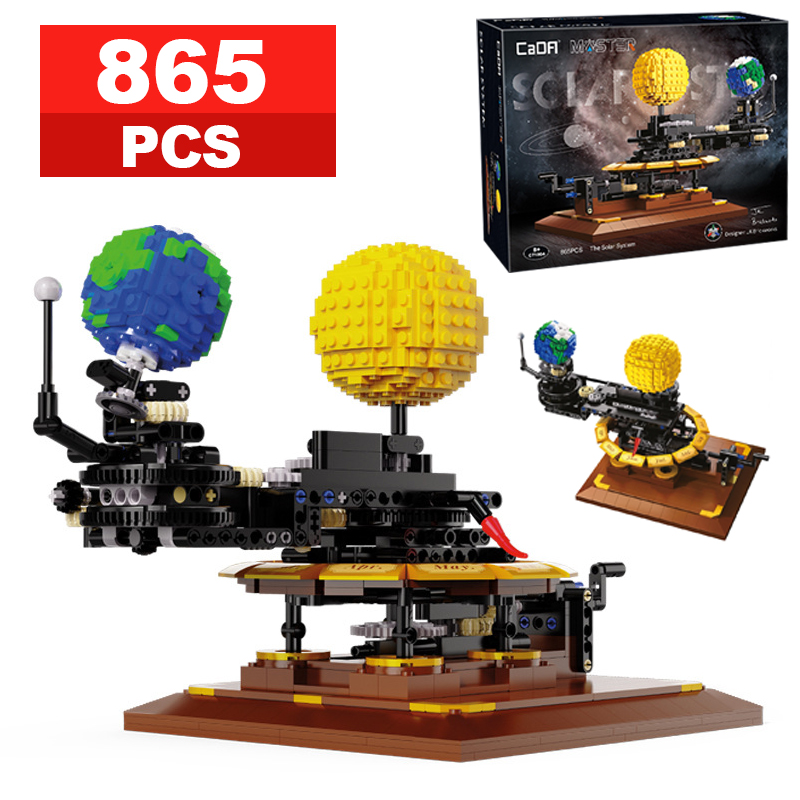 865 Stücke MOC Stadt Sonnensys – Solar System Orrery Bewertung und Preis