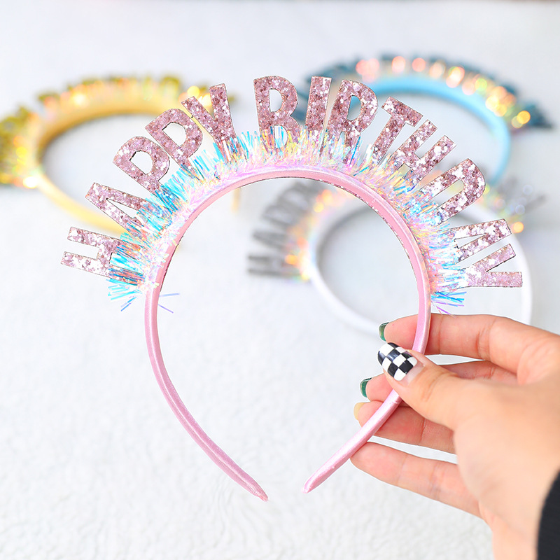Glitzer-Geburtstags-Stirnband, – Science Of Happiness Bewertung und Preis