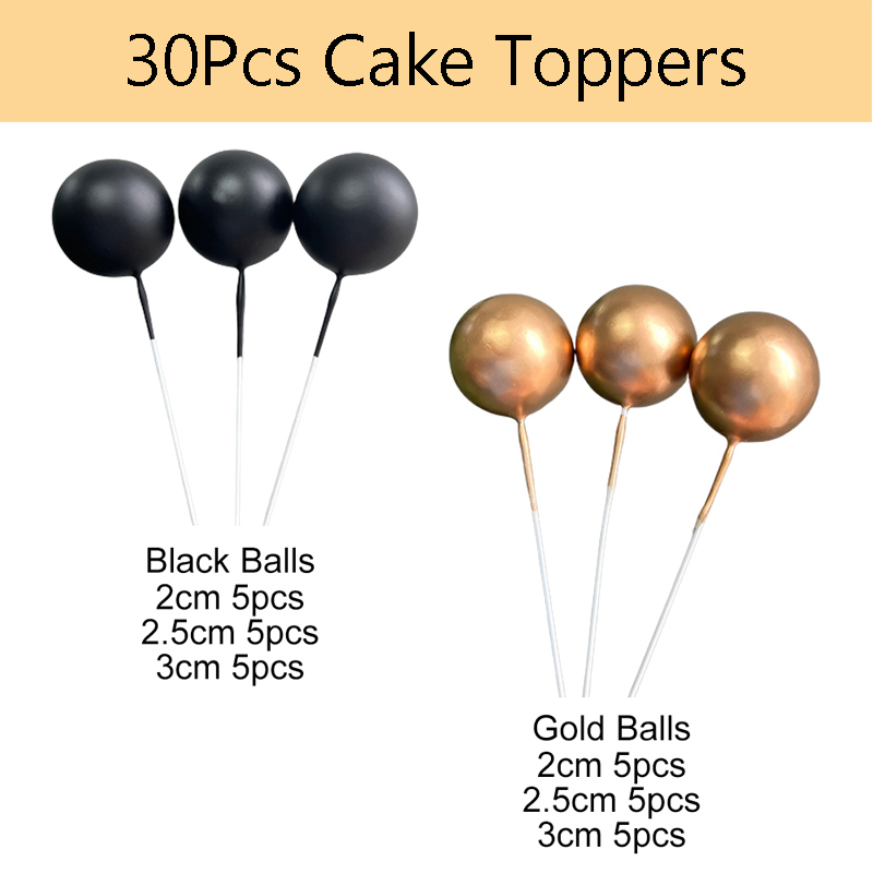30 Teile/satz Ball Kuchen Topp – Science Of Happiness Bewertung und Preis